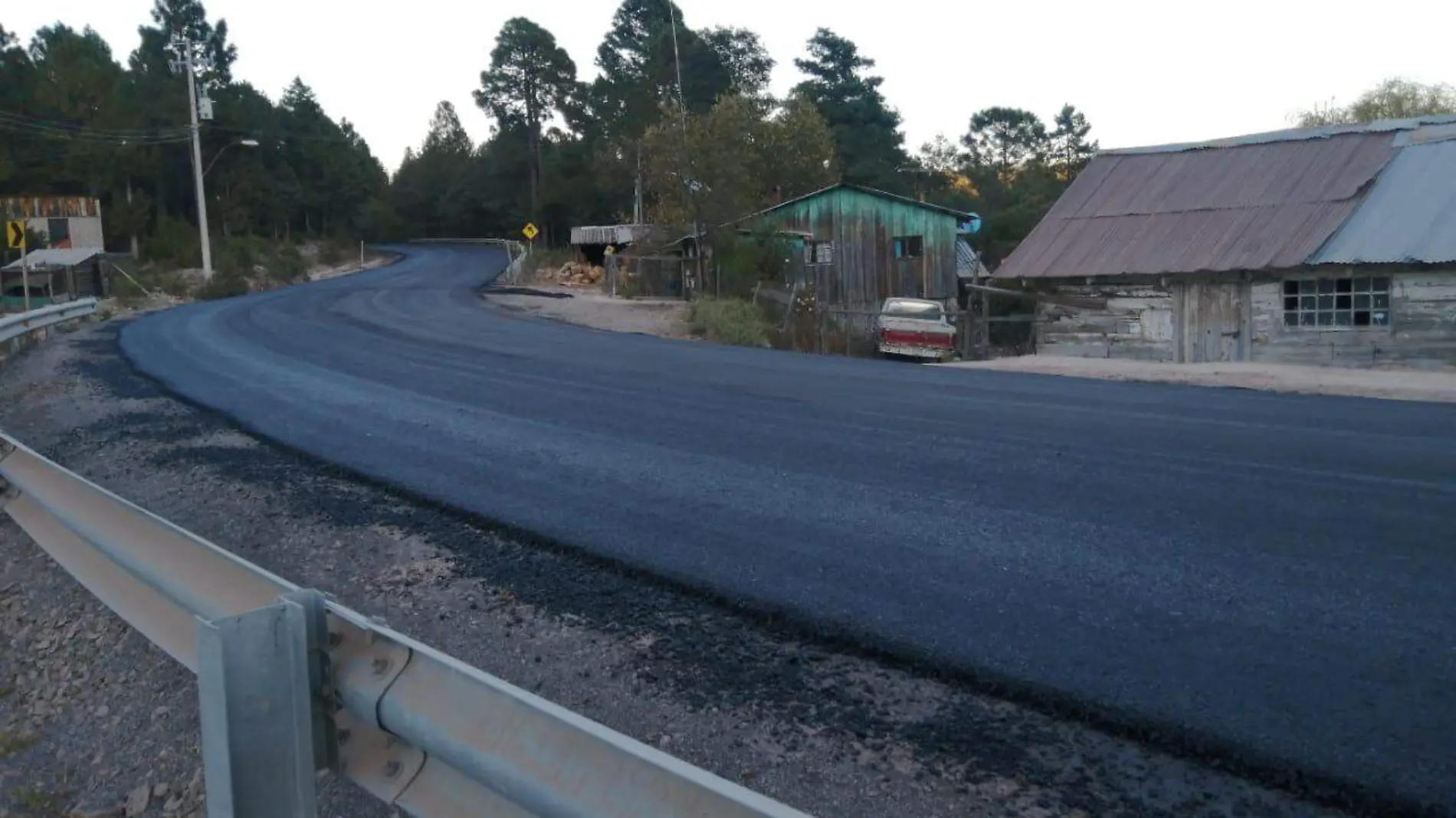 sierra carretera pavimentada